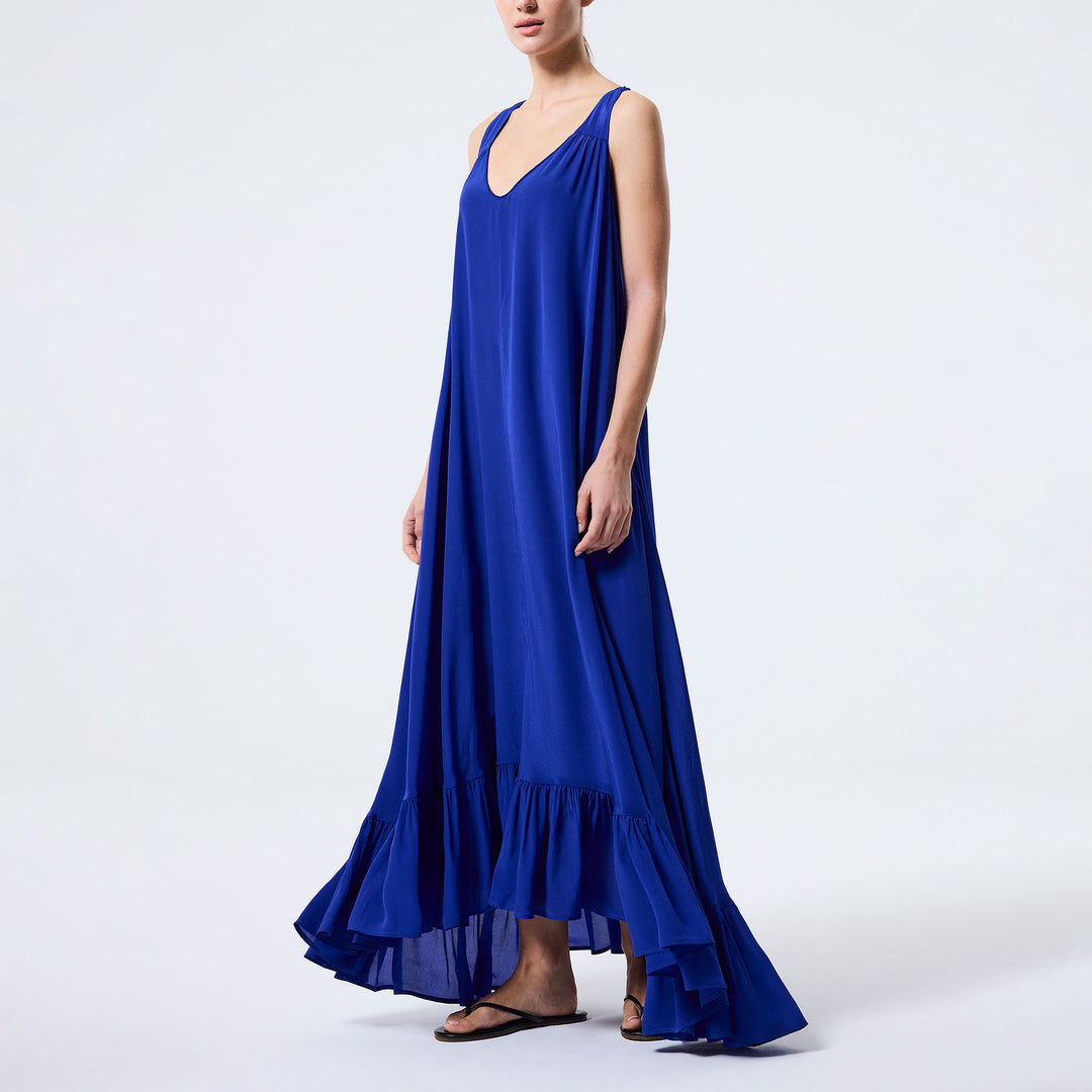 Peony Halter Yaka Elbise