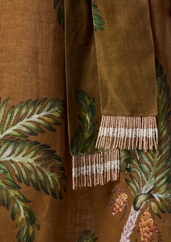 Date Palm Midi Dress