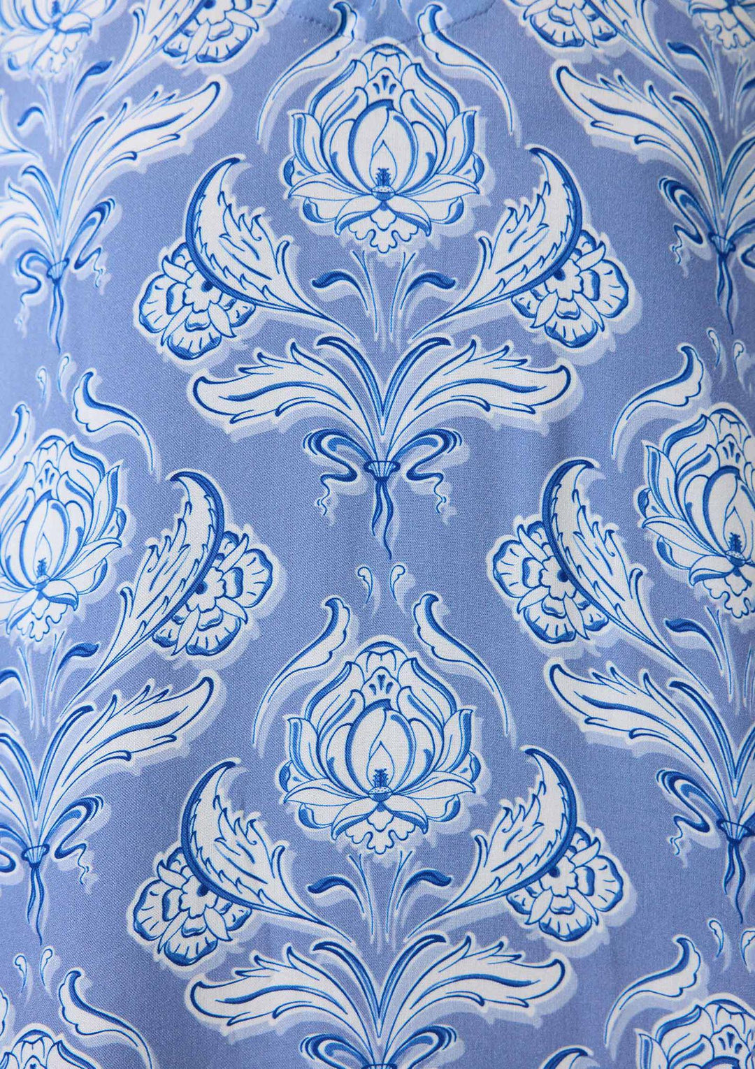 Lotus Uzun Kaftan - Mavi