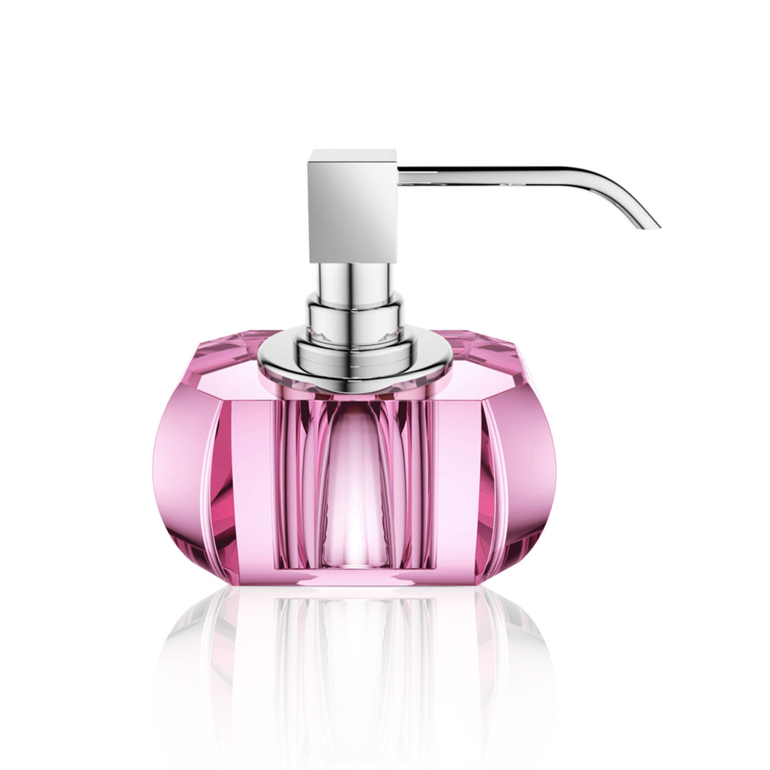 Crystal Soap Dispenser - Pink