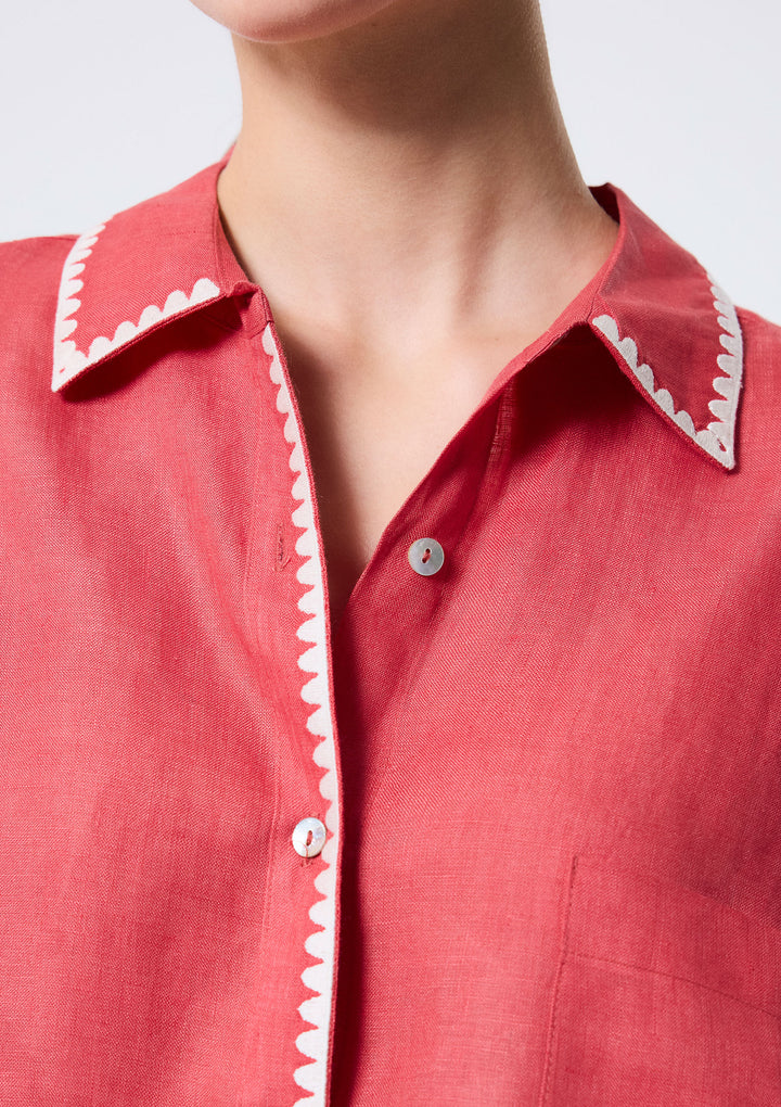 Marigold Shirt - Pink