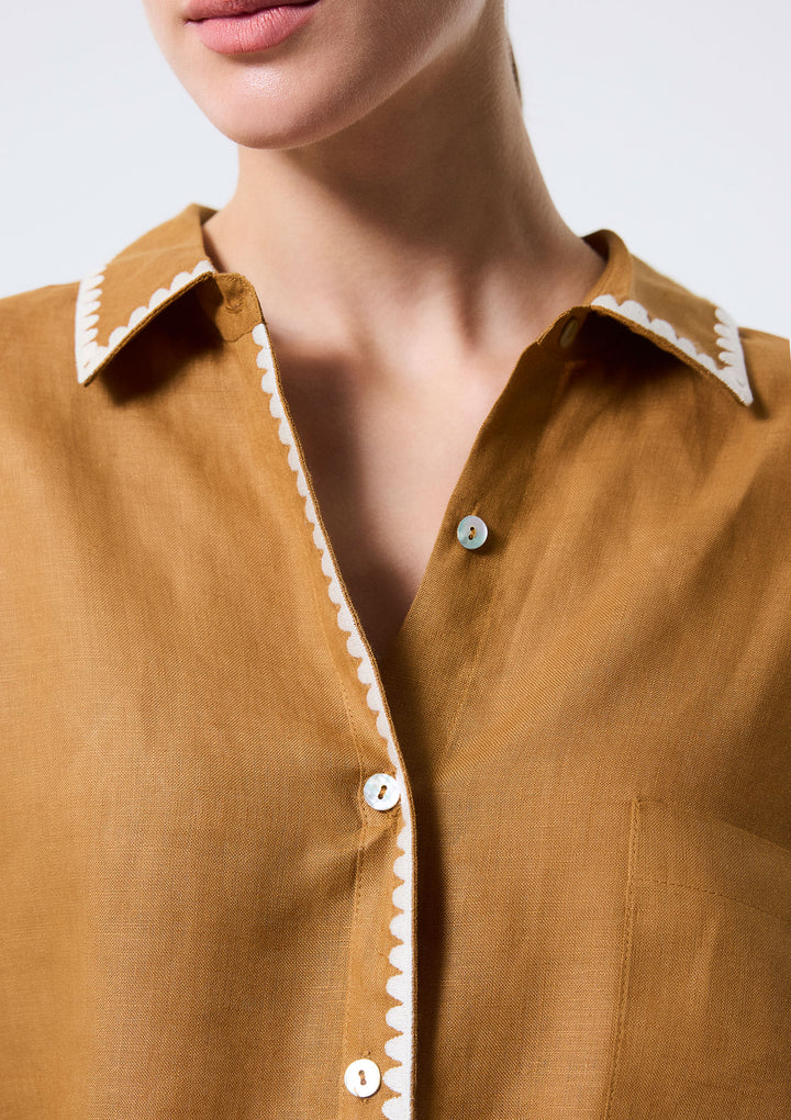 Marigold Shirt - Mustard