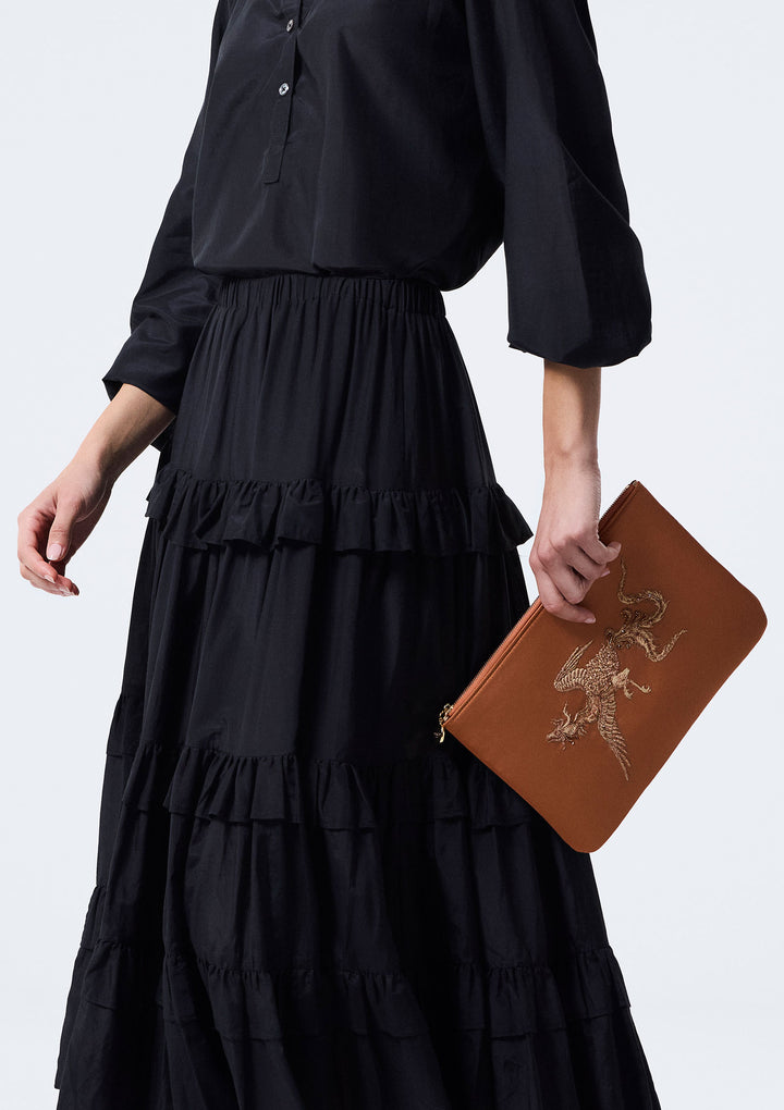 Anka Clutch - Cinnamon