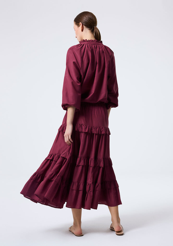 Azalea Skirt - Burgundy