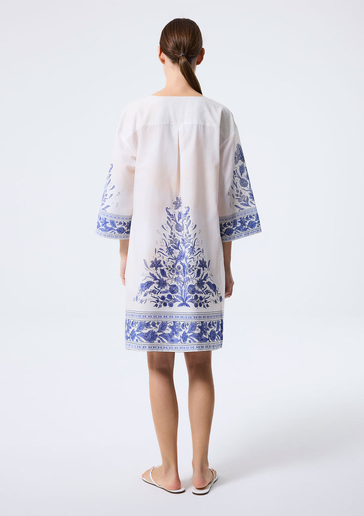 Nergis Short Tunic - Dark Blue