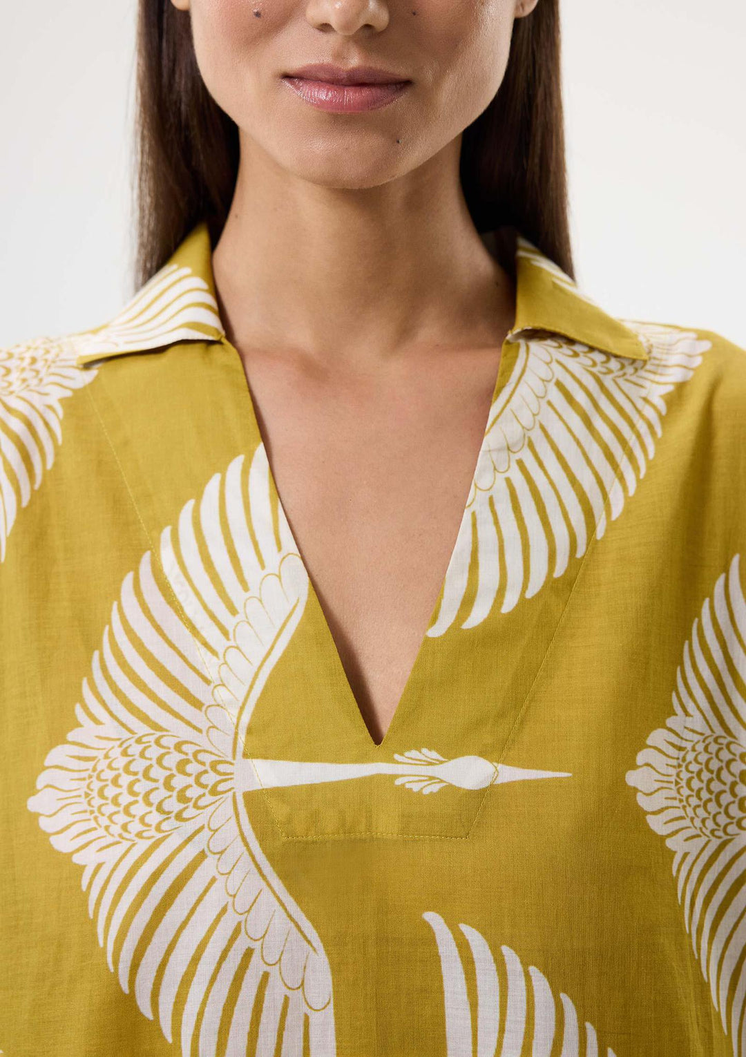 Wings Midi Kaftan - Yeşil