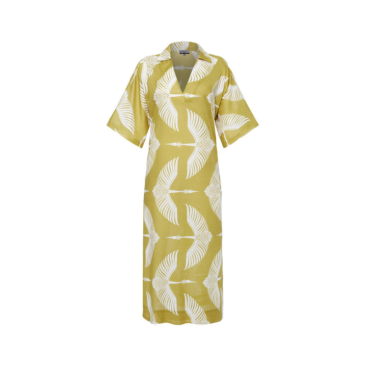 Wings Midi Kaftan - Yeşil