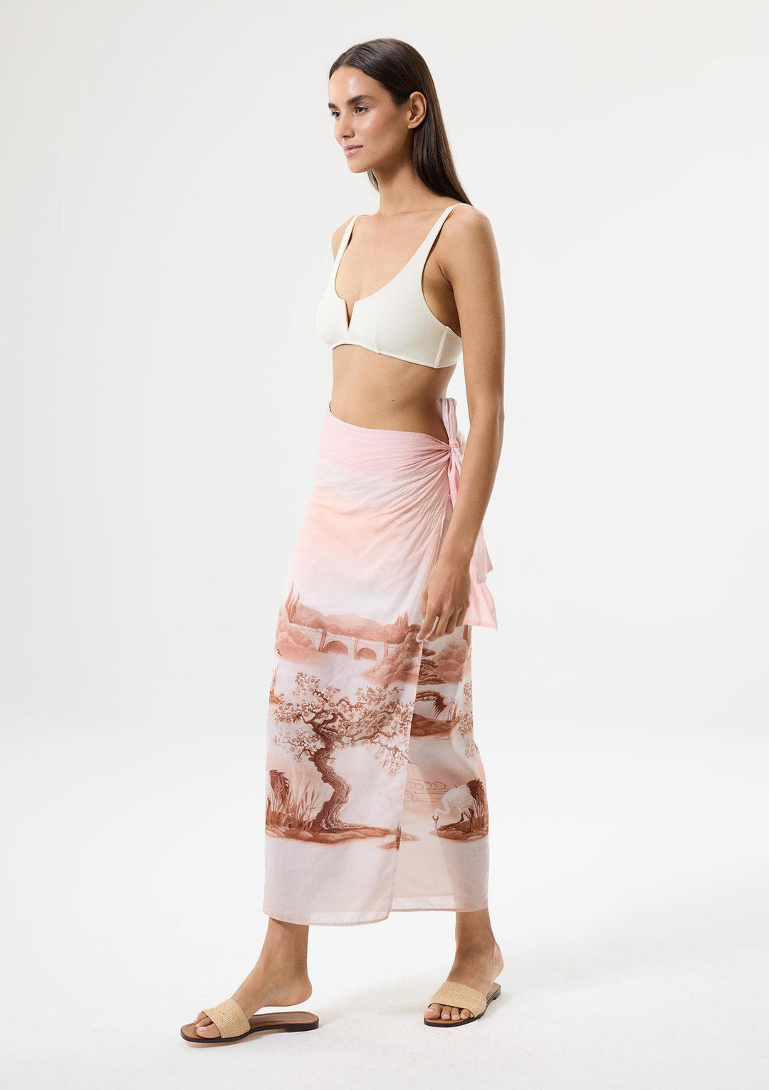 Mirage Uzun Pareo - Pembe