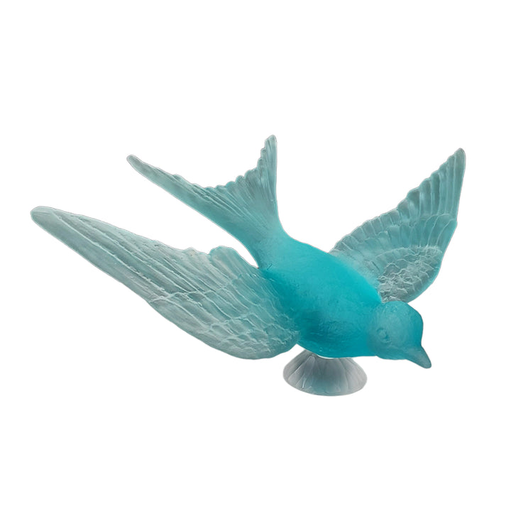 Swallow Sculpture – Turquoise