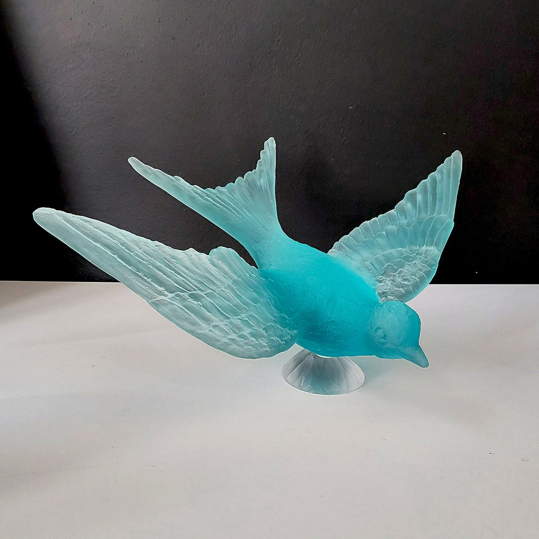 Swallow Sculpture – Turquoise