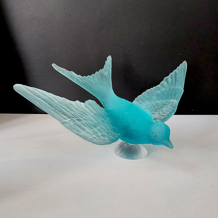 Swallow Sculpture – Turquoise
