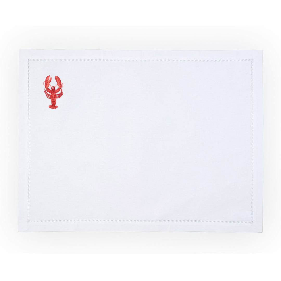 Lobster Embroidered Placemat