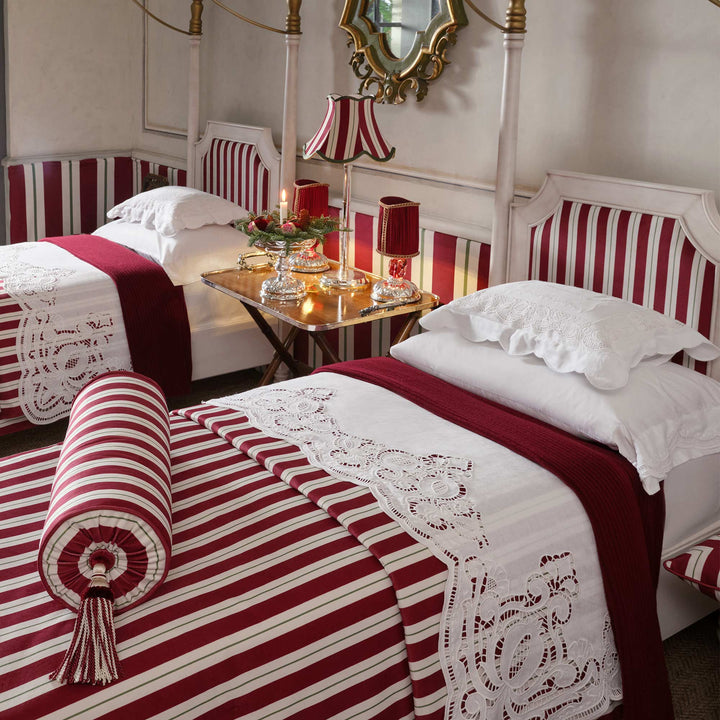 Seferî Ottoman Stripe Quilted Bed Cover