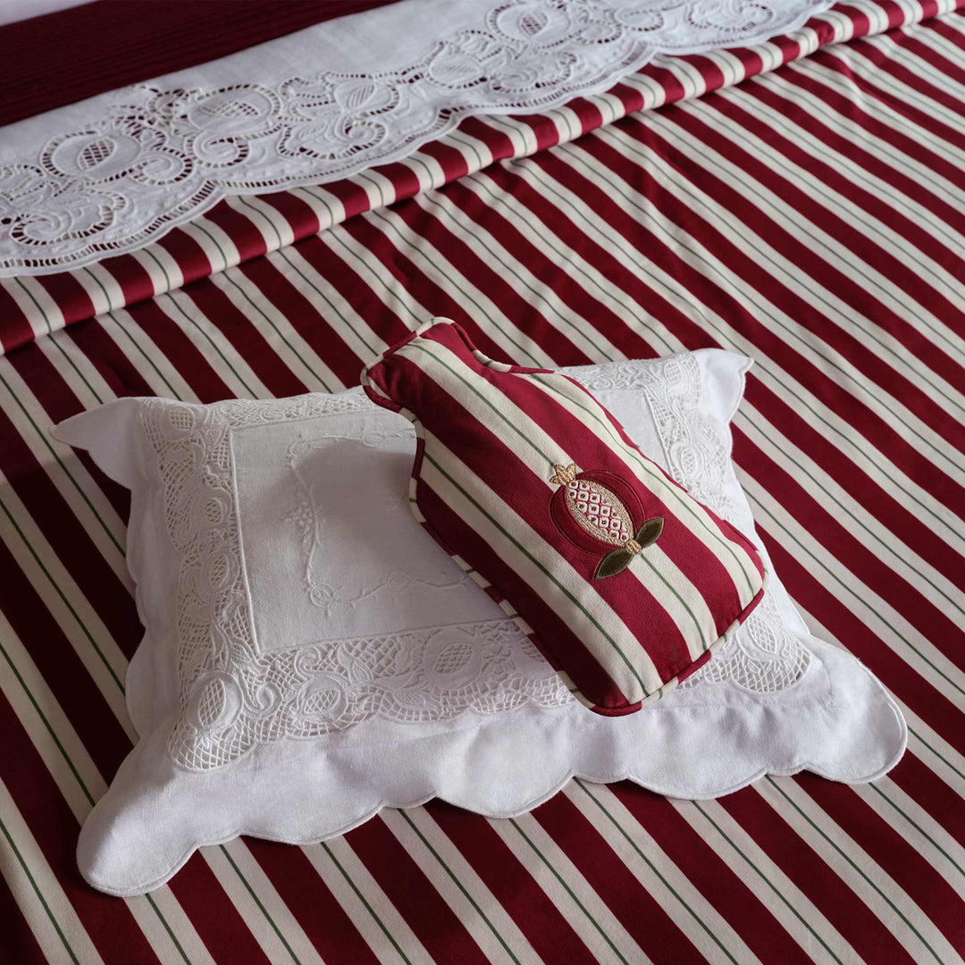 Seferî Ottoman Stripe Dream Set Hot Water Bottle & Sleep Mask