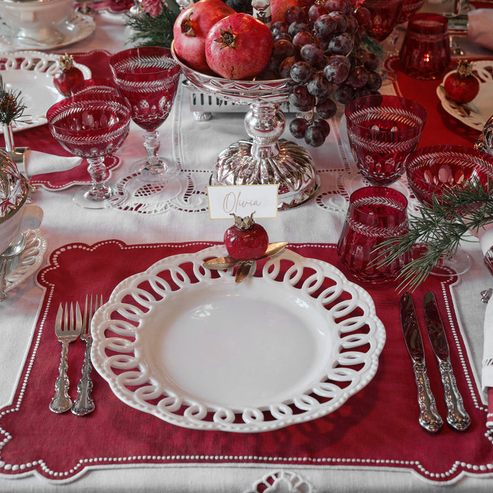 Seferî Storyteller Dinner Plate - Set of 4