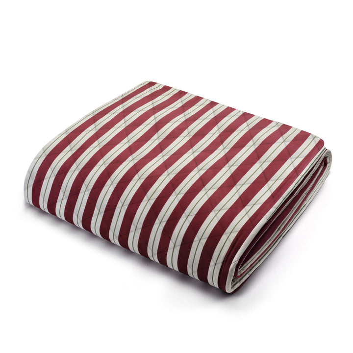 Seferî Ottoman Stripe Quilted Bed Cover