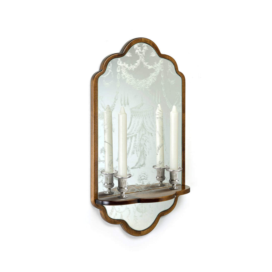 Seferî Gümüş Kaplama Mum Haznesi (2’li Set)