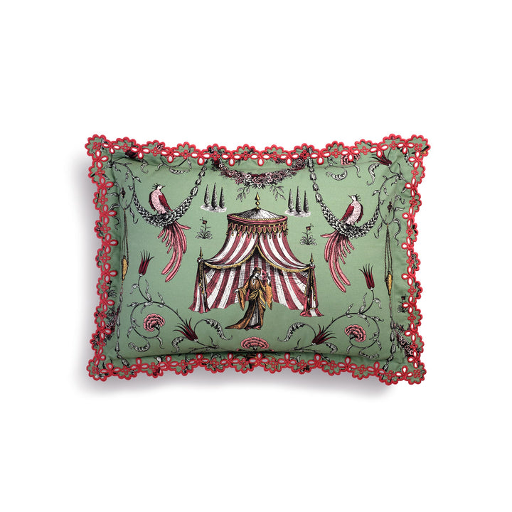 Seferî Decorative Cushion - Green