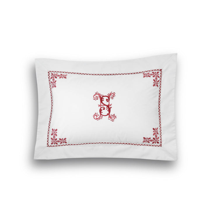 Seferî Flower Garden Volanlı Mini Yastık Kılıfı - Pembe