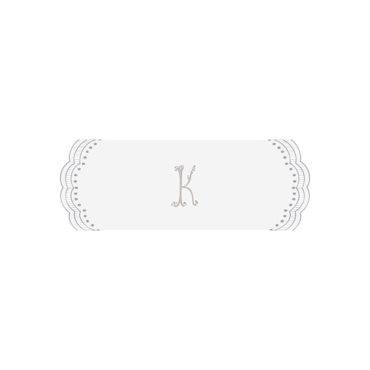 Seferî Heritage İnisyal Nakışlı Silindir Yastık Kılıfı