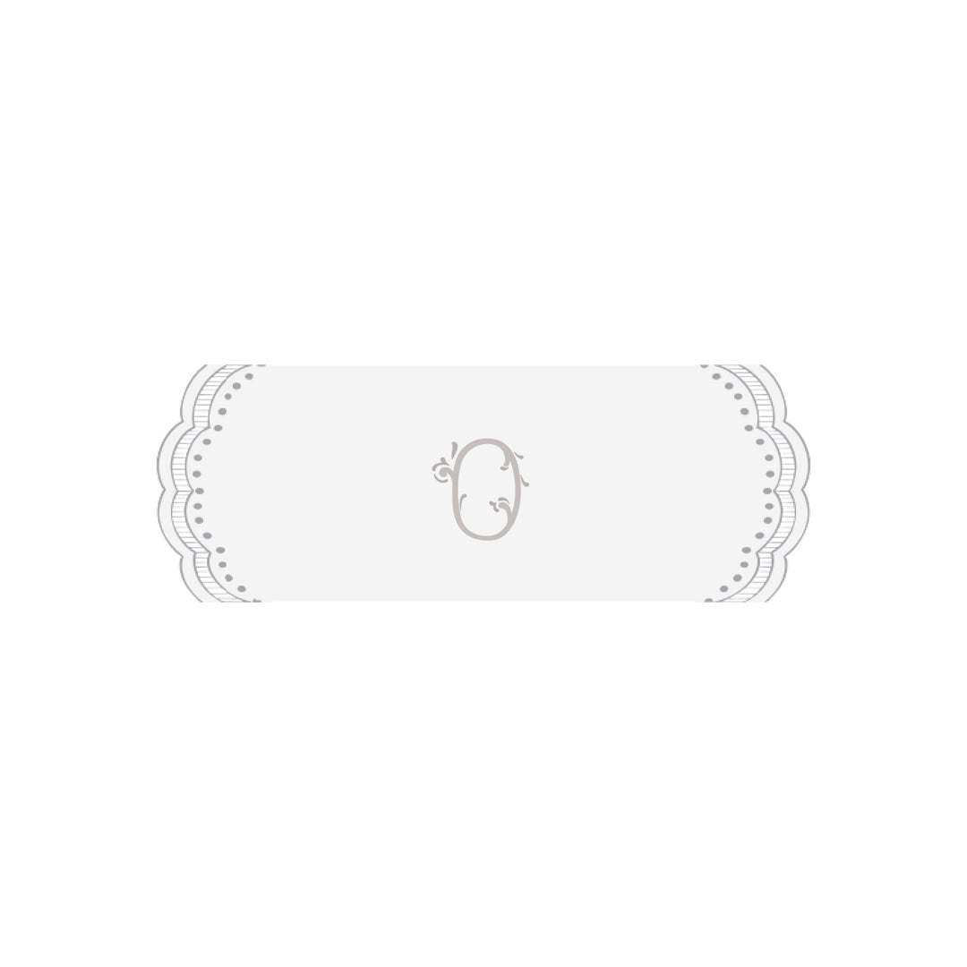 Seferî Heritage İnisyal Nakışlı Silindir Yastık Kılıfı