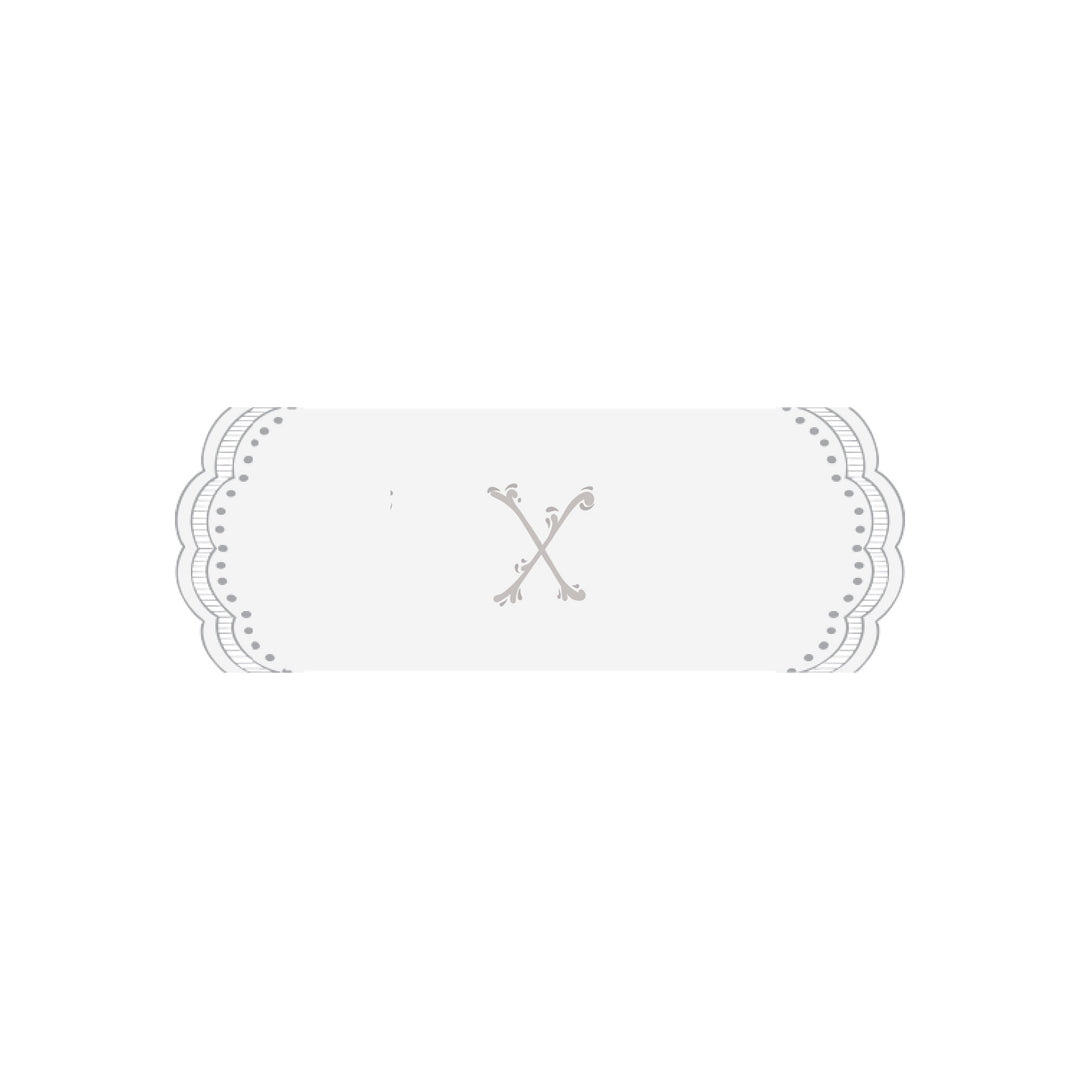 Seferî Heritage İnisyal Nakışlı Silindir Yastık Kılıfı