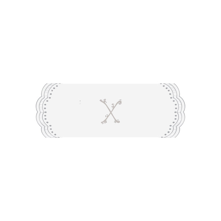 Seferî Heritage İnisyal Nakışlı Silindir Yastık Kılıfı