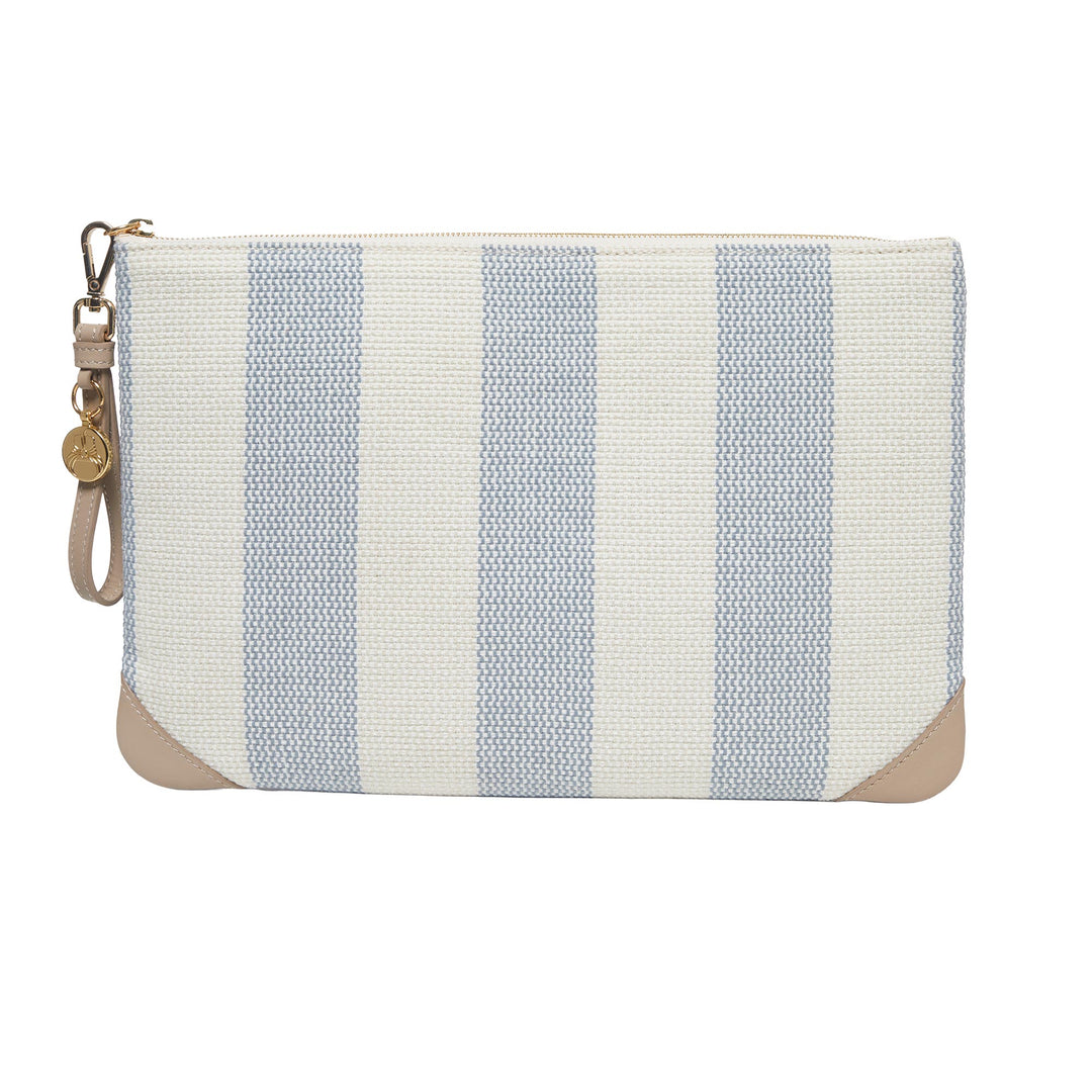 Marine Stripe Clutch