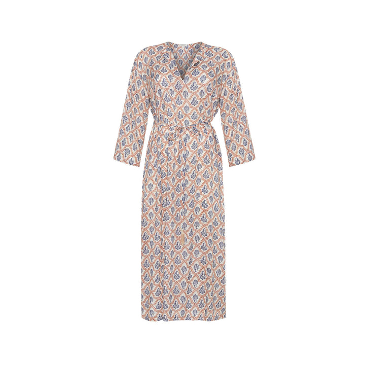 Geometric Leaf Long Tunic