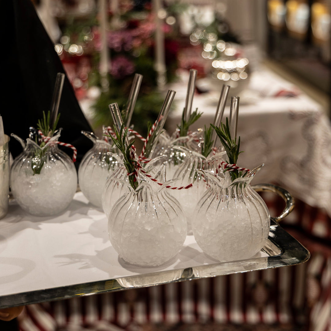 Seferî Nar Bardak - Pipetli - 6’lı Set