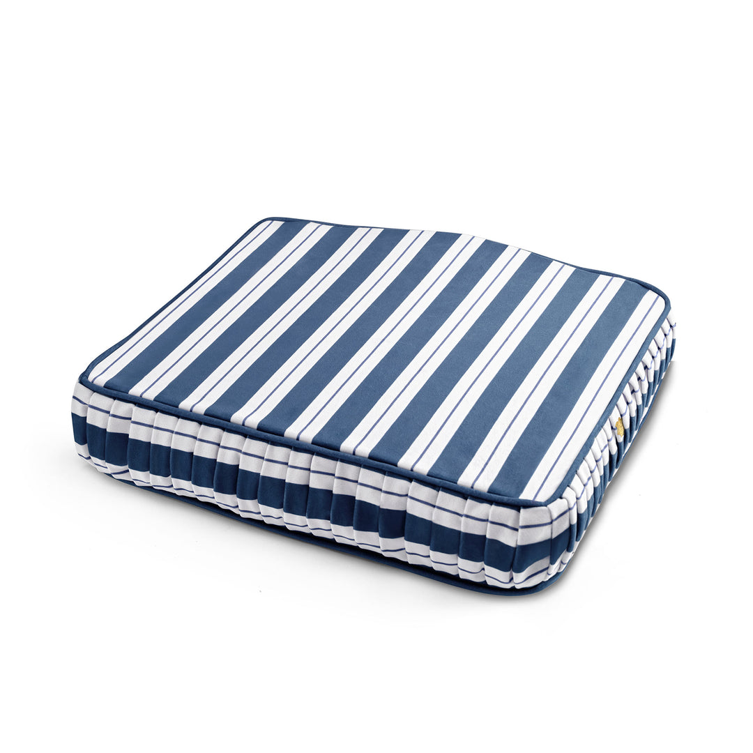 Seferî Ottoman Stripe Day & Night Taban Yastığı - Mavi