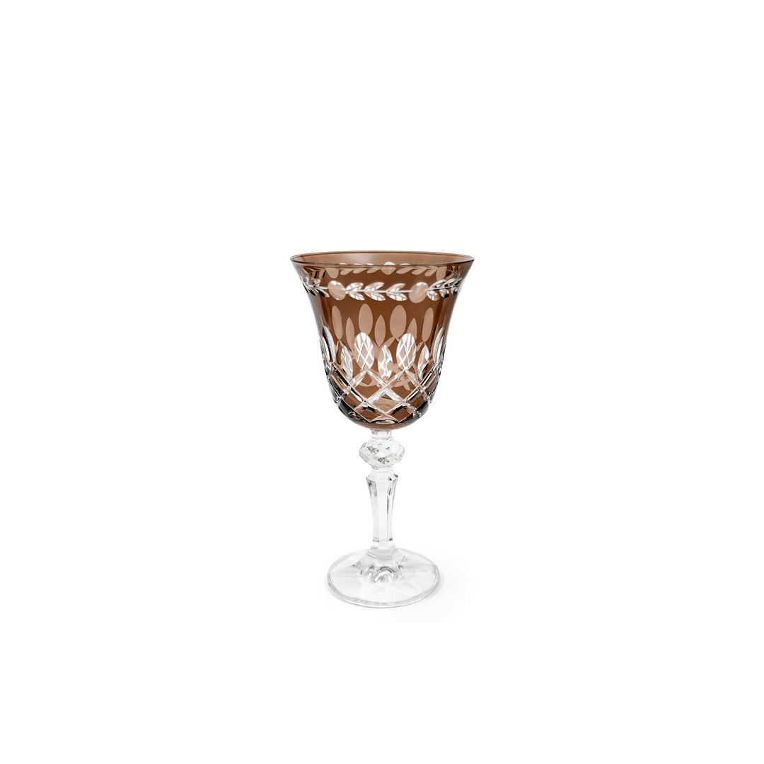 Seferî Amber Kırmızı Şarap Bardağı - 6'lı Set