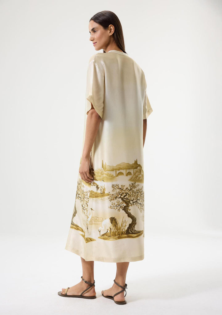 Mirage Uzun Kaftan - Yeşil