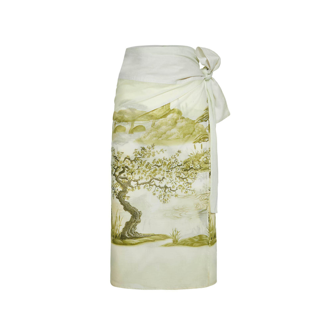 Mirage Kısa Pareo - Yeşil