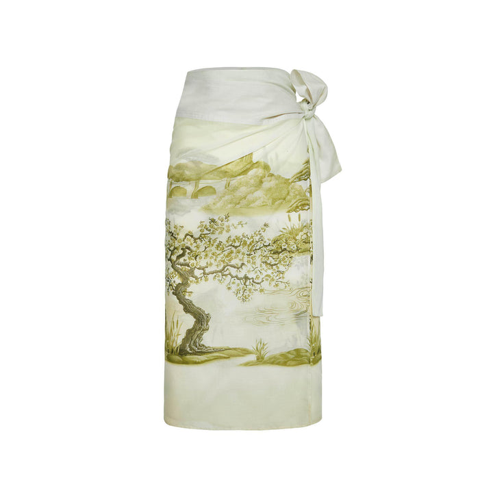 Mirage Kısa Pareo - Yeşil