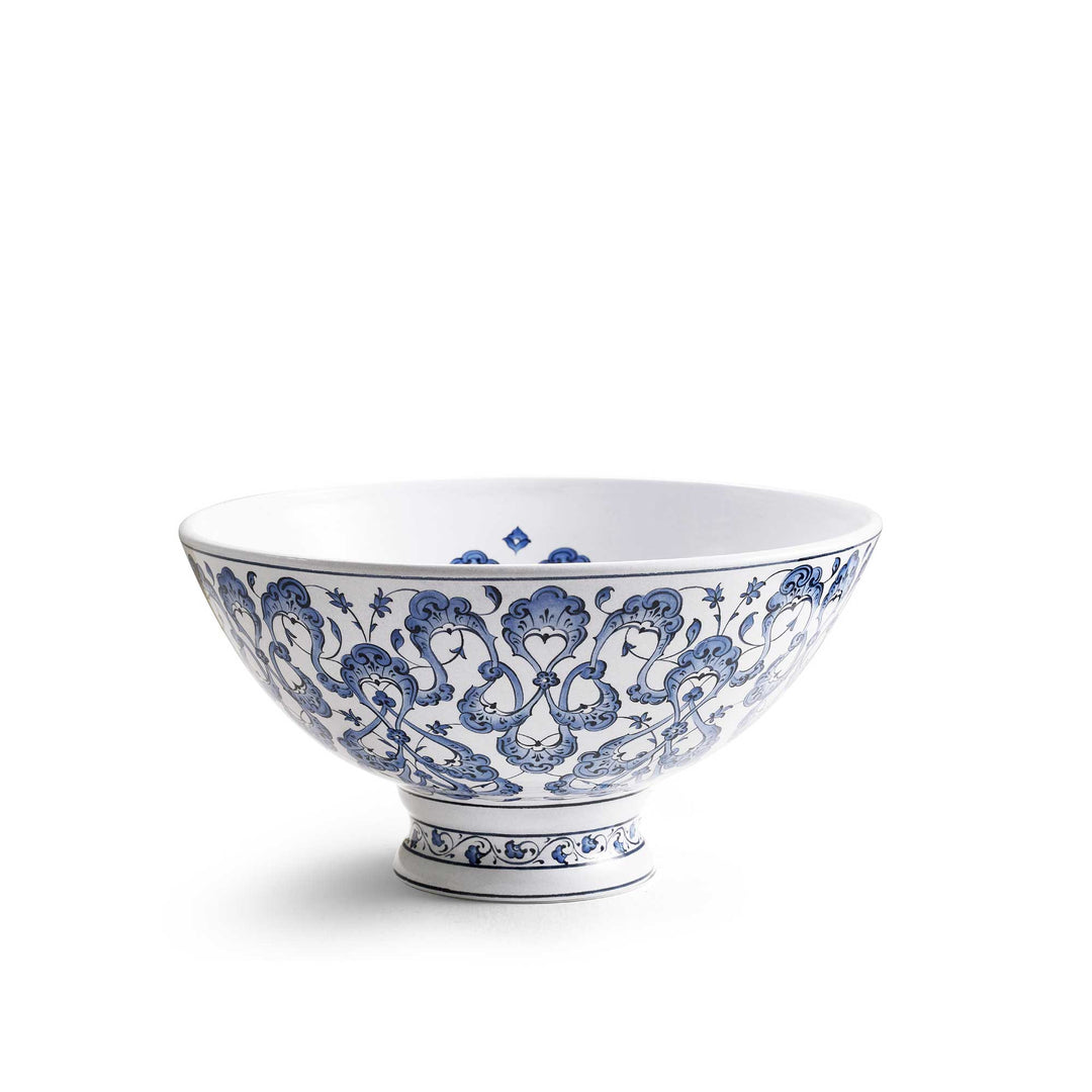 Iznık Tile Hatai Footed Serving Bowl