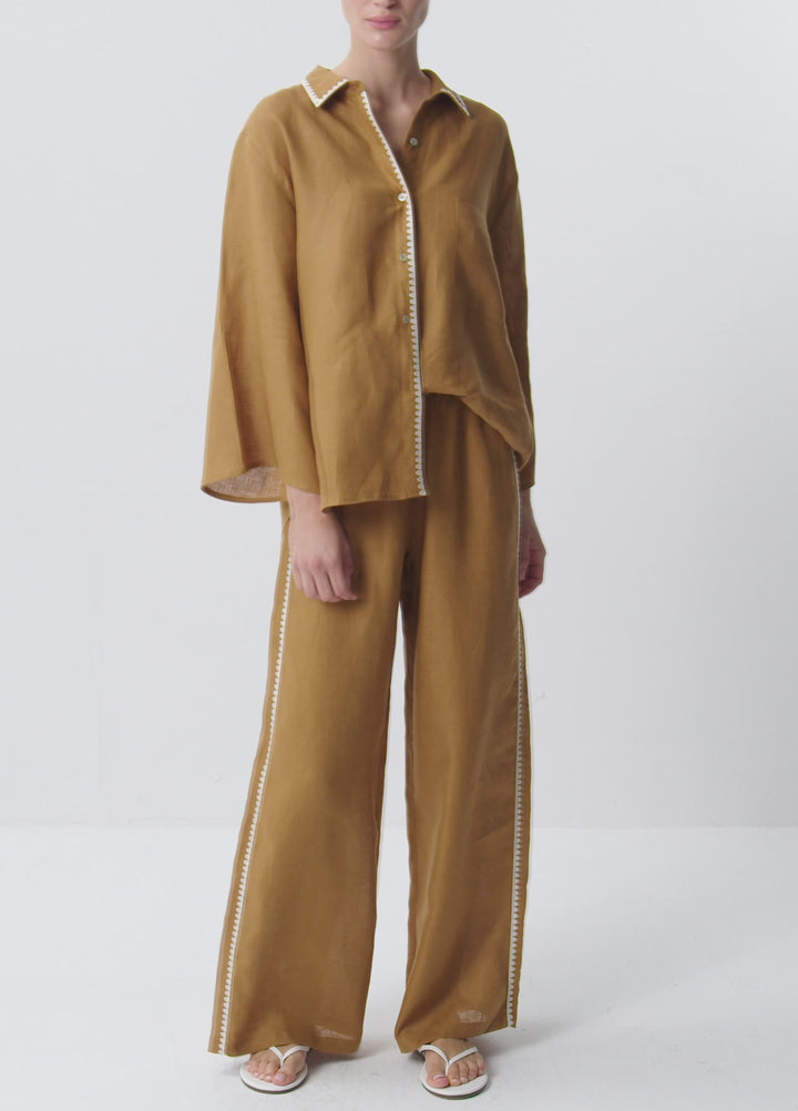 Marigold Shirt - Mustard