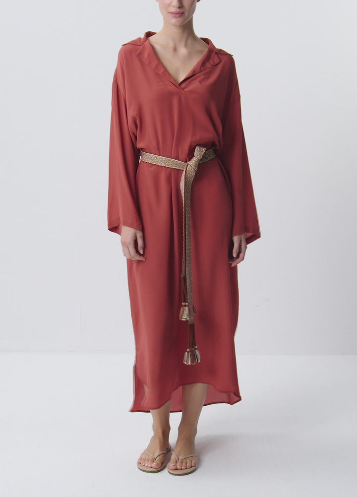 Camellia Long Kaftan