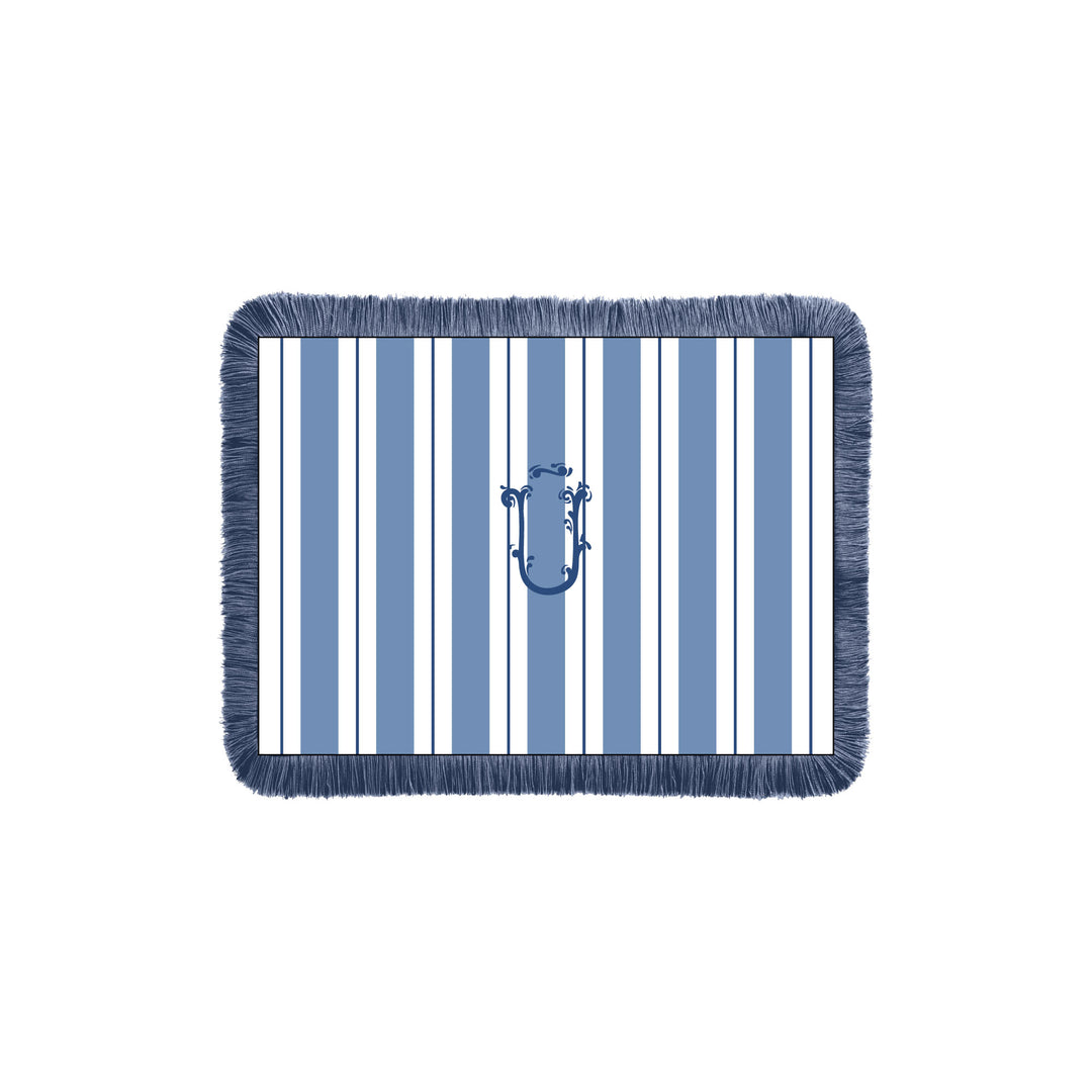 Seferî Ottoman Stripe Decorative Cushion - H&S Embroidery