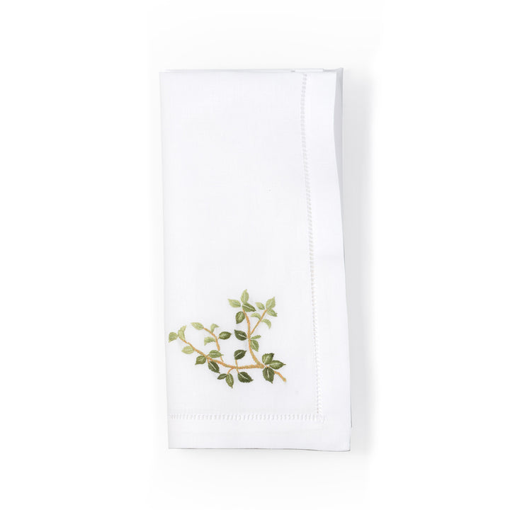 Thyme Embroidered Napkin