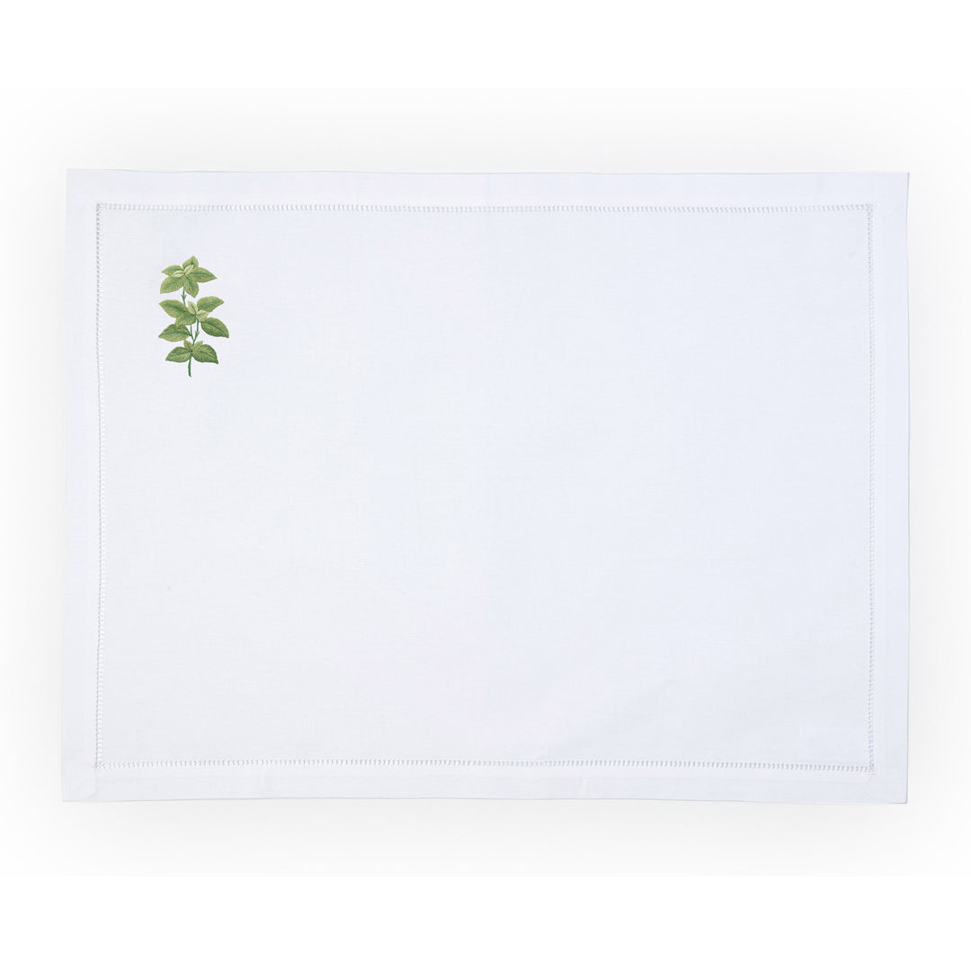 Basil Embroidered Placemat