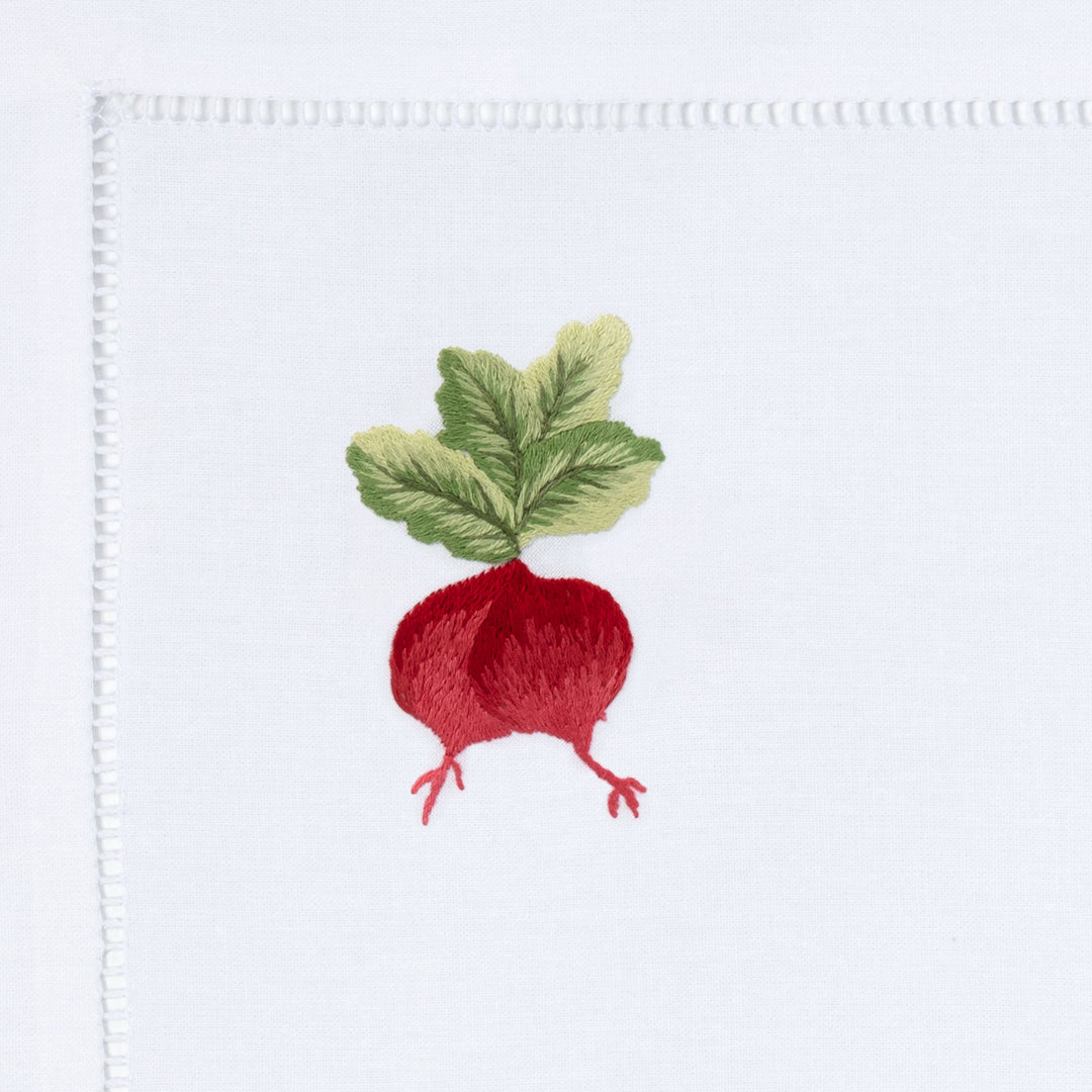 Radish Embroidered Placemat