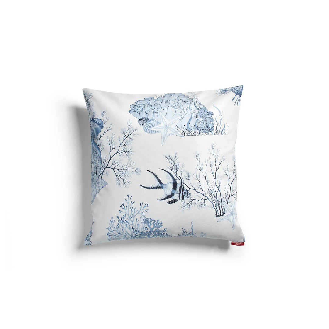 Aegean Sea Decorative Cushion - Dark Blue