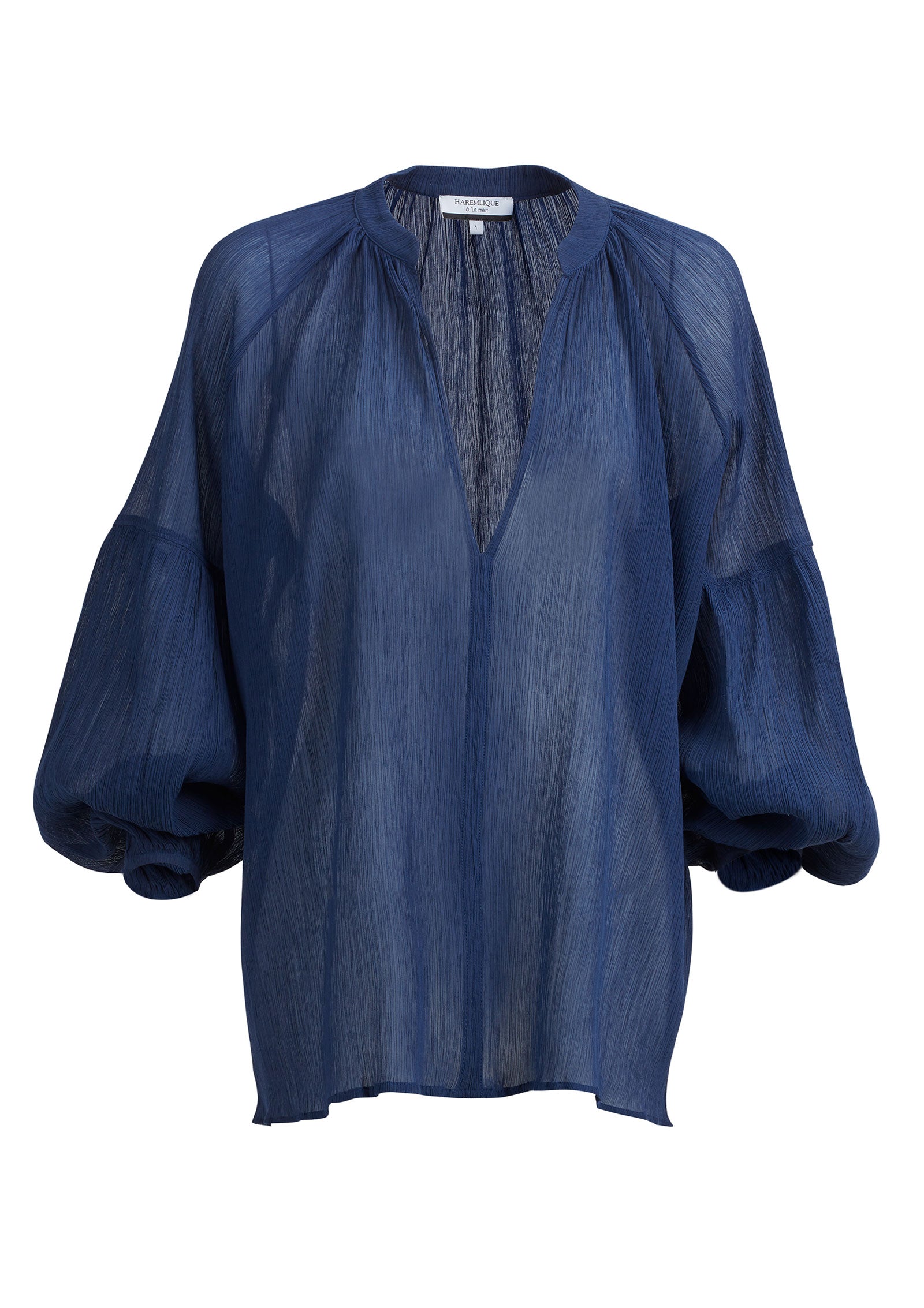 Reef Top - Dark Blue – Haremlique Istanbul