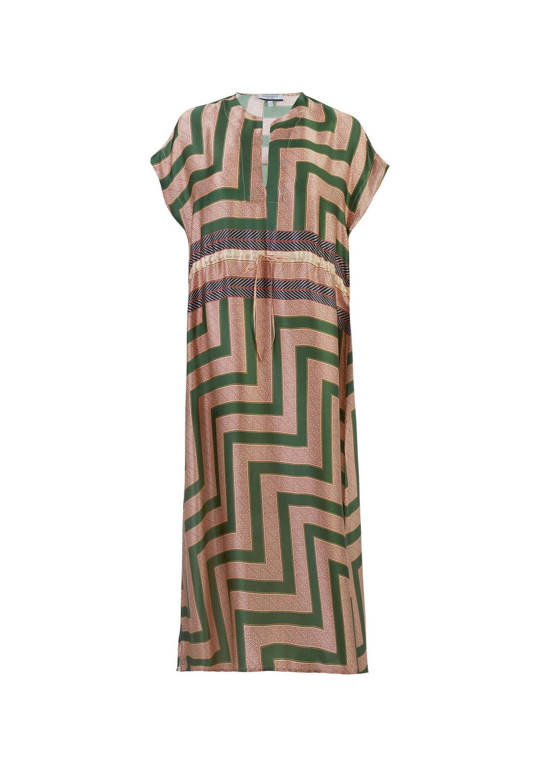 Athena Long Kaftan - Green